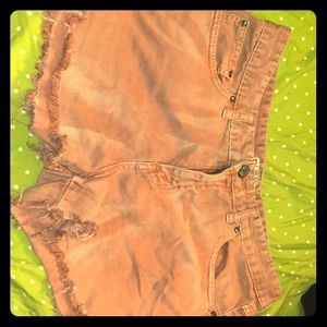 free people jean shorts size  W 30